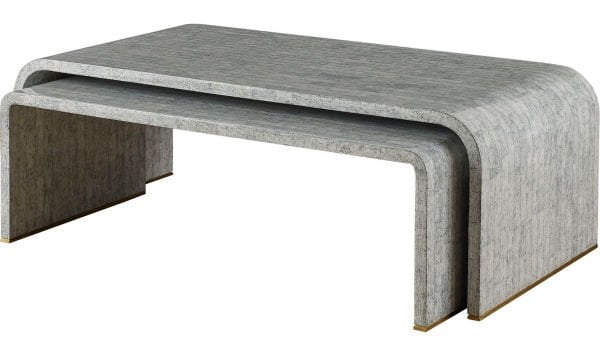 CRAQUELURE NESTING COCKTAIL TABLE