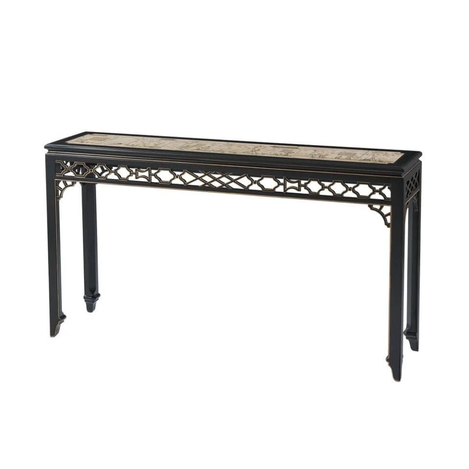 LONG HALL CHINOISERIE KONSOL