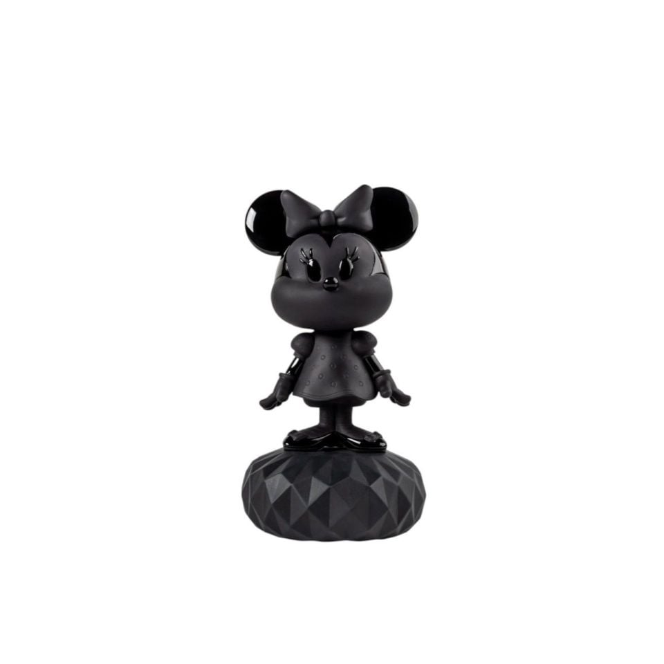 MINNIE TOTAL BLACK SCULPTURE