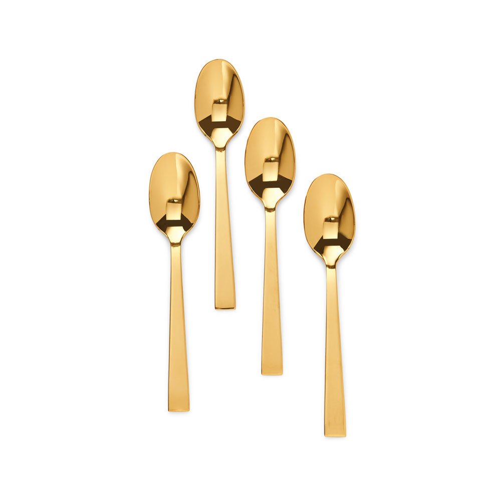 ACADEMY DEMİTASSE KAŞIK SETİ Gold