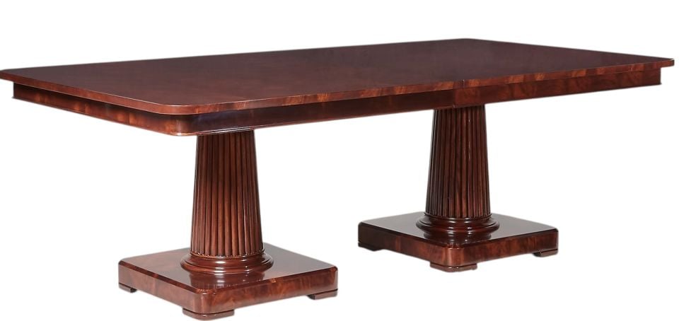 MAYFAIR DOUBLE PEDESTAL DINING TABLE