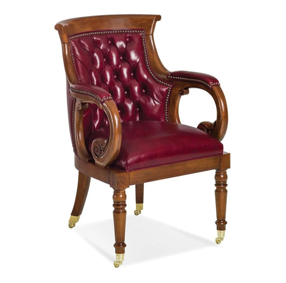 JOCKEY CLUB TUFTED CHAIR
