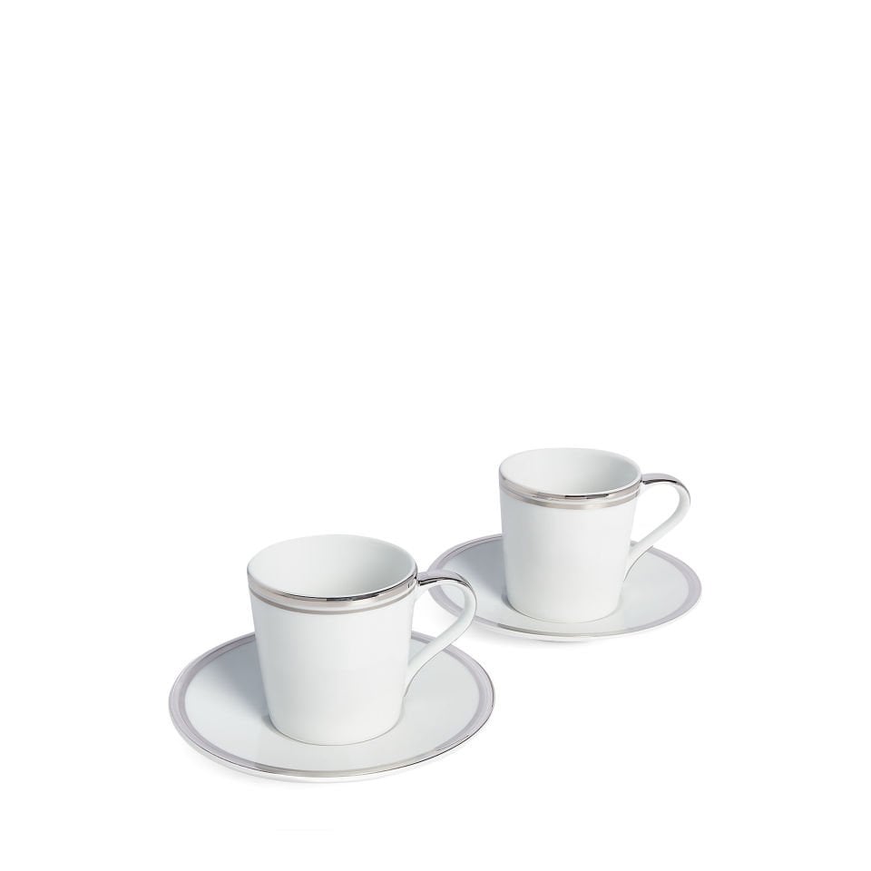 WILSHIRE ESPRESSO FİNCAN SETİ GÜMÜŞ