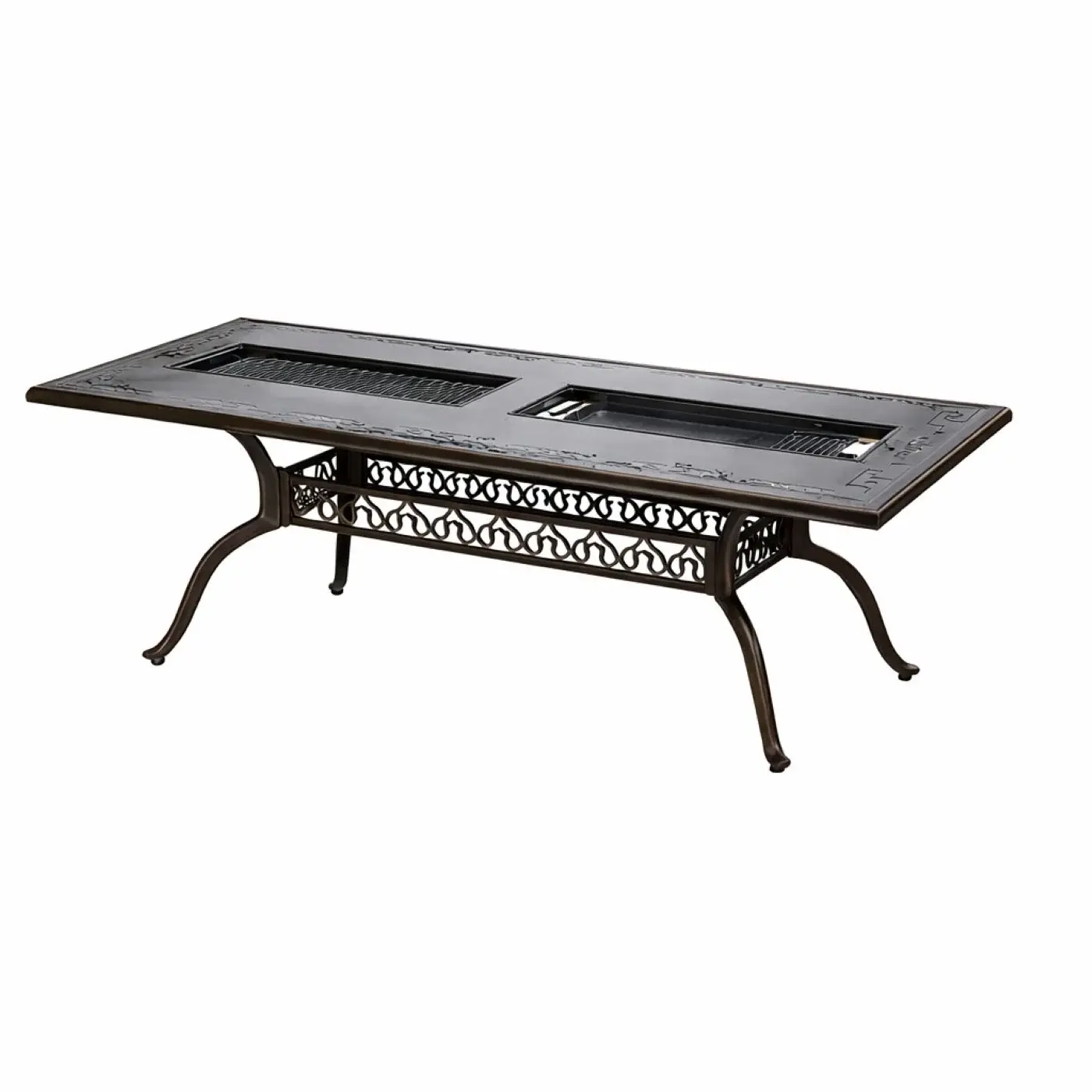 IZGARALI DİKDÖRTGEN MASA - RECTANGULAR TABLE
