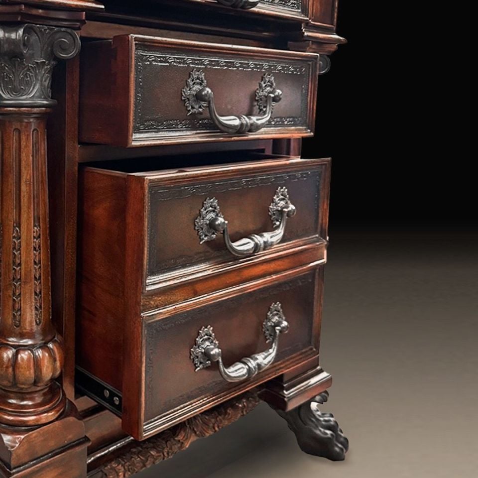 LIBRARY BOOKCASE OFFICE DESK