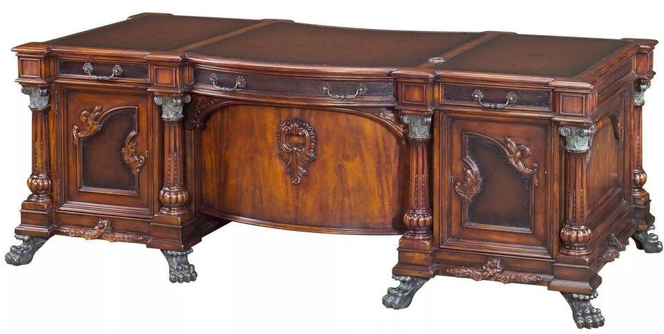 LIBRARY BOOKCASE OFFICE DESK