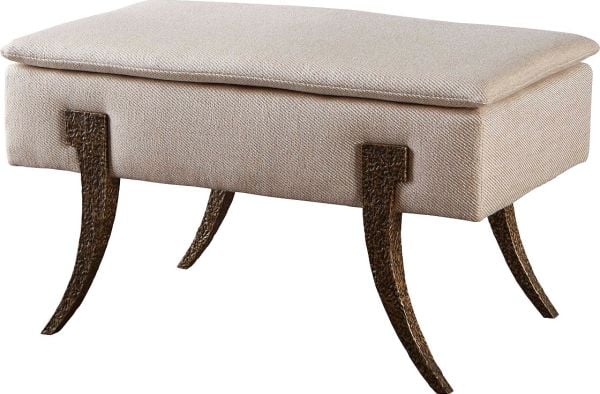 WOVEN CORE OTTOMAN
