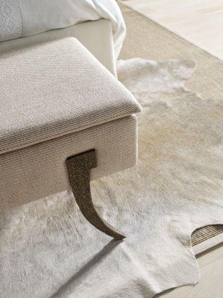 WOVEN CORE OTTOMAN