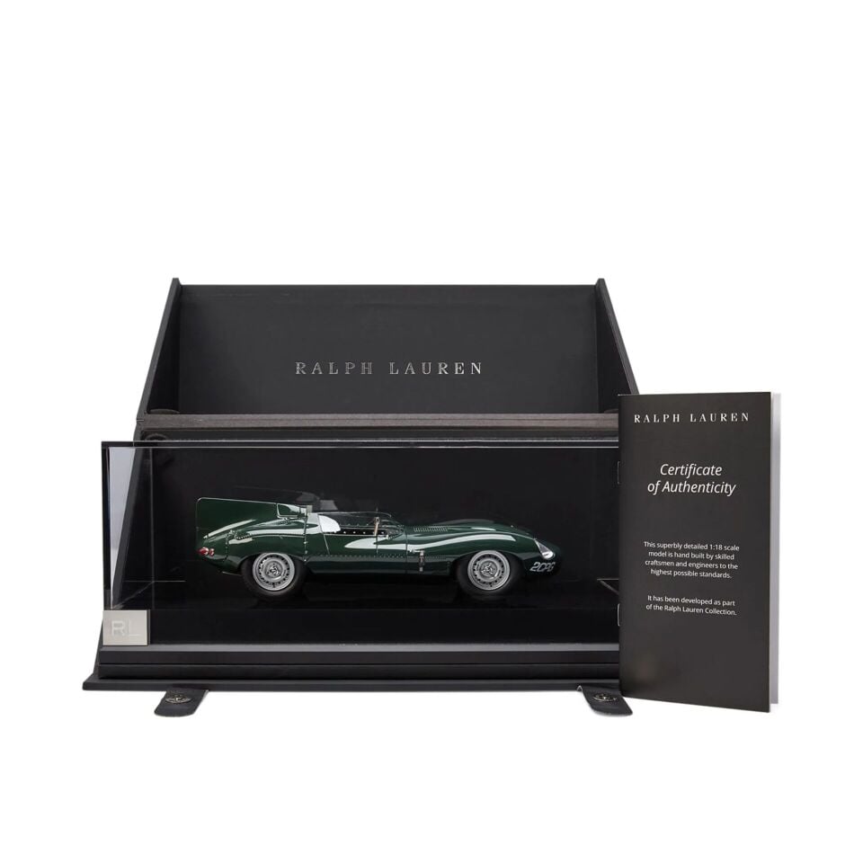 1955 JAGUAR XKD MODEL CAR