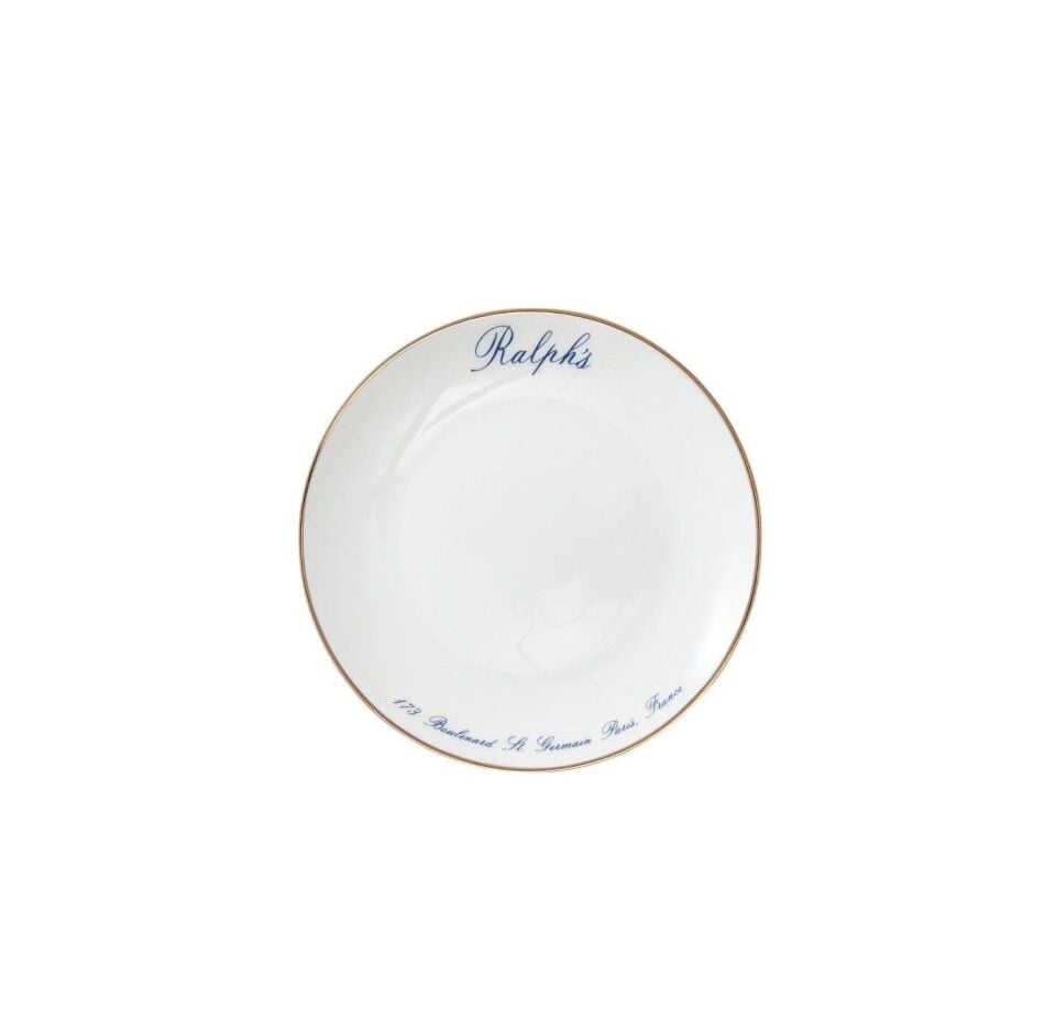 RALPH'S PARIS CANEPE PLATES-SET OF 4