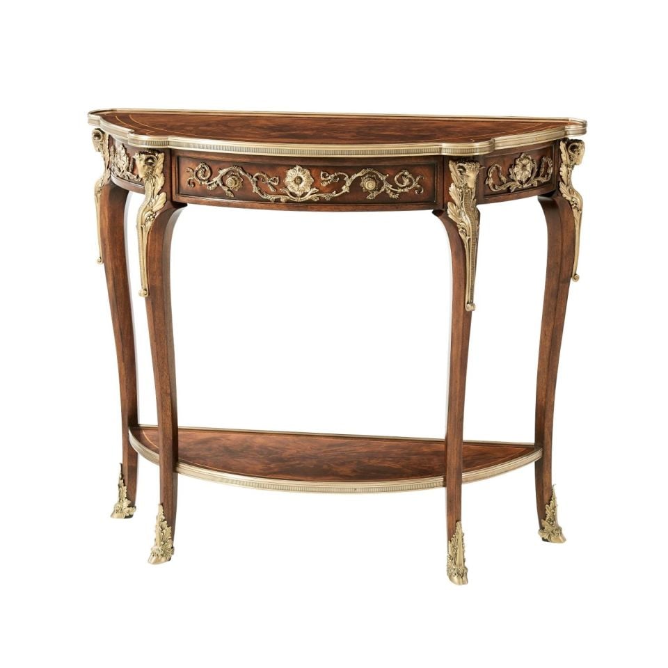 RAM'S HEAD CONSOLE TABLE