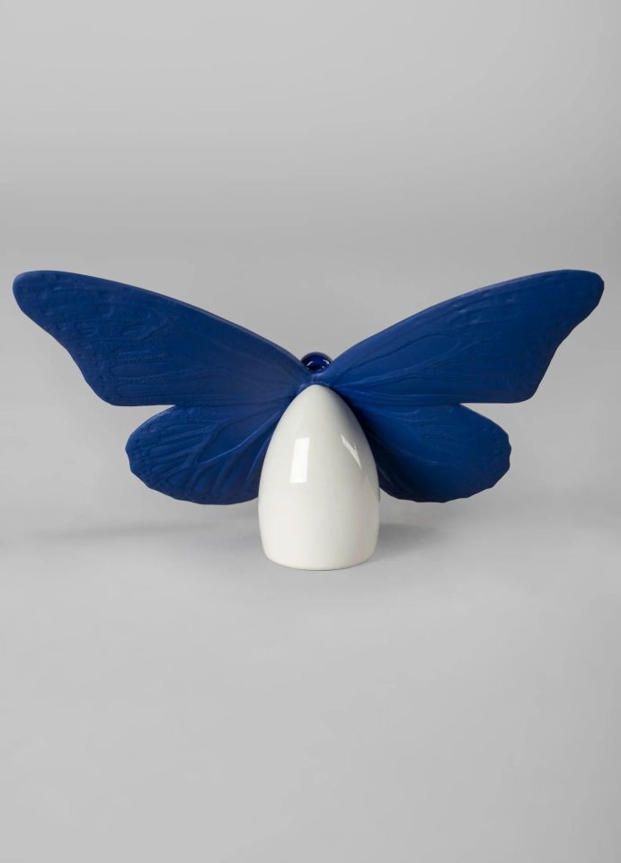 BUTTERFLY BLUE & GOLD