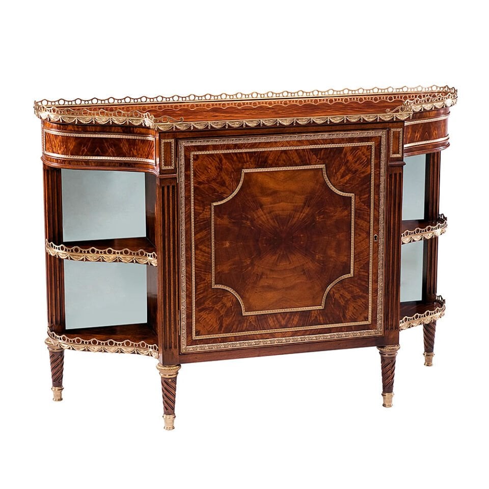 BUFFET MIRRORED PARISIAN KONSOL