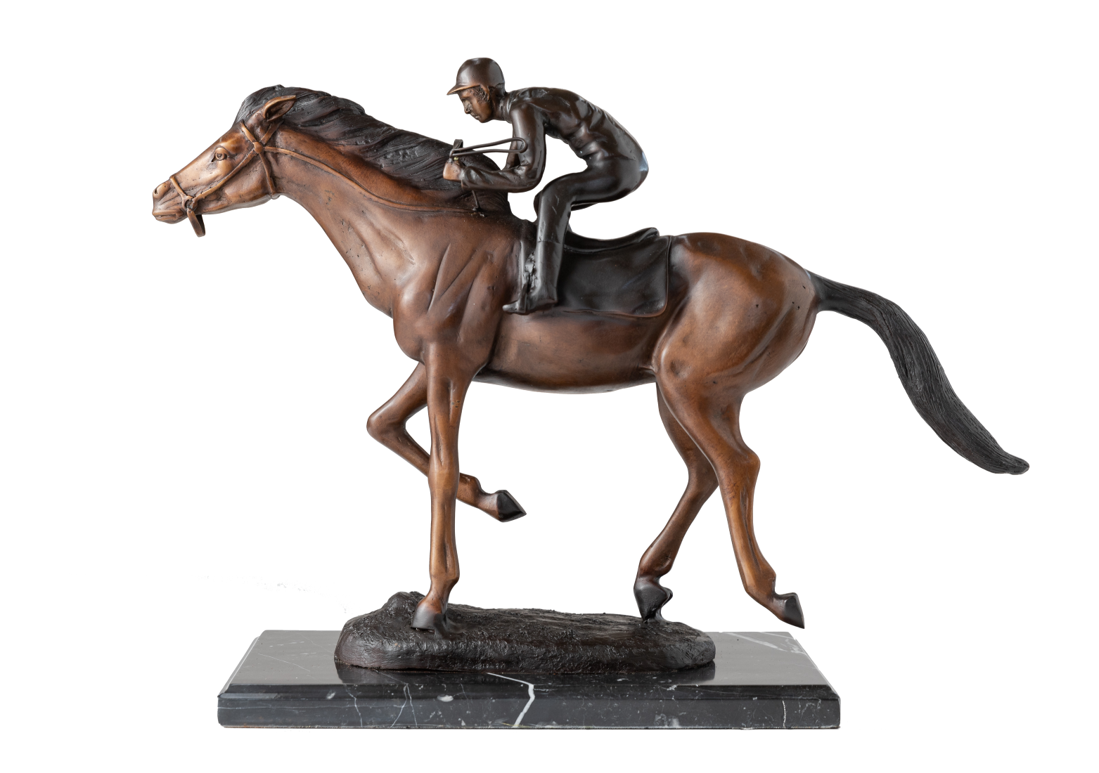 JOCKEY AND HORSE