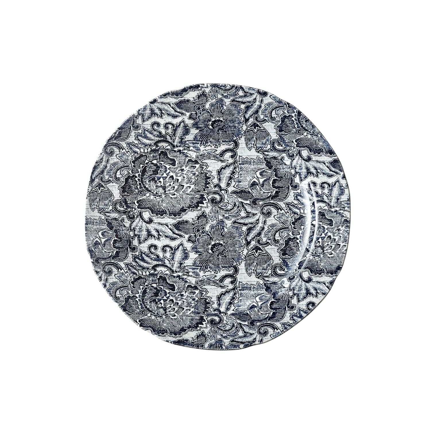 FADED PEONY DINNER PLATE