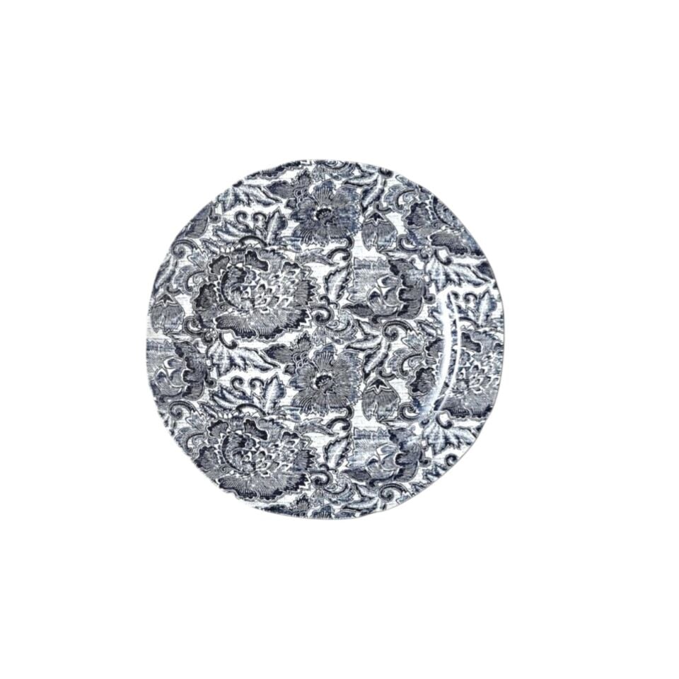 FADED PEONY SALAD PLATE