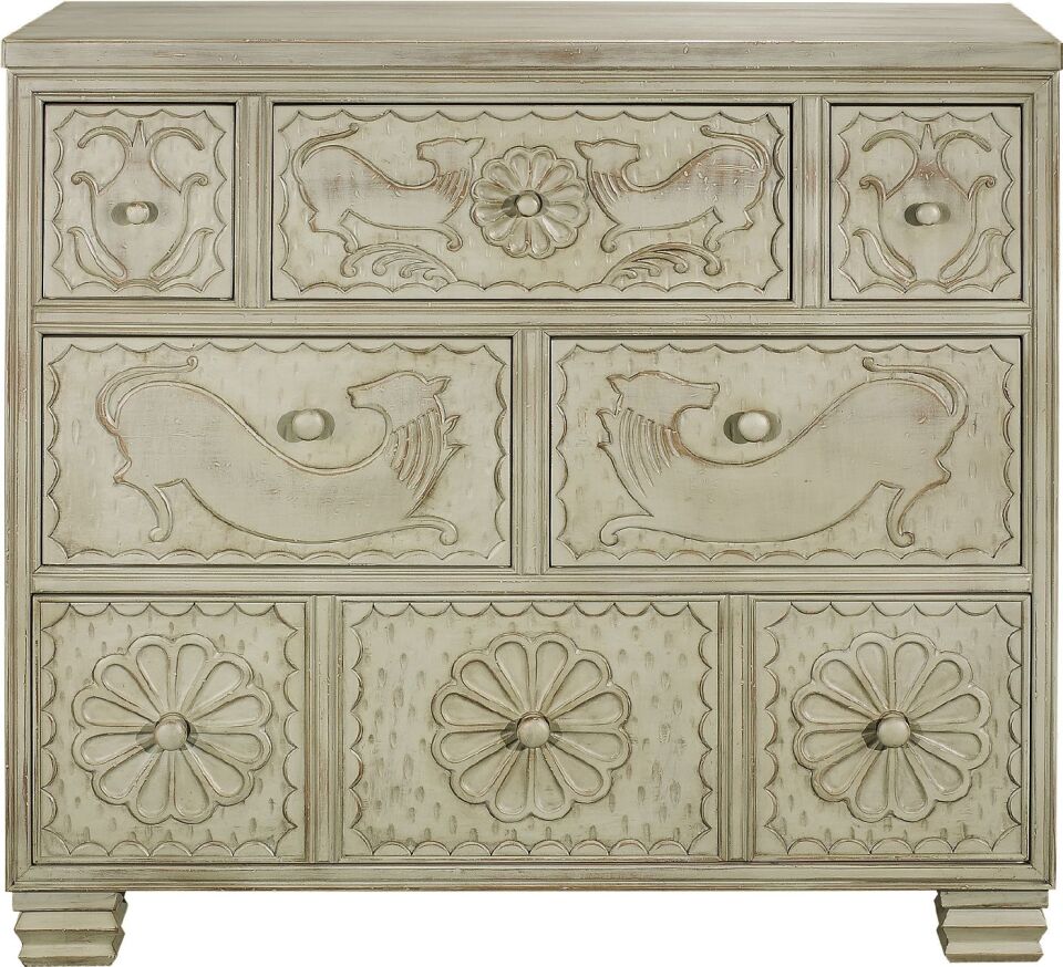 CARVED CHEST