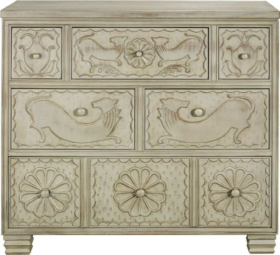 CARVED CHEST