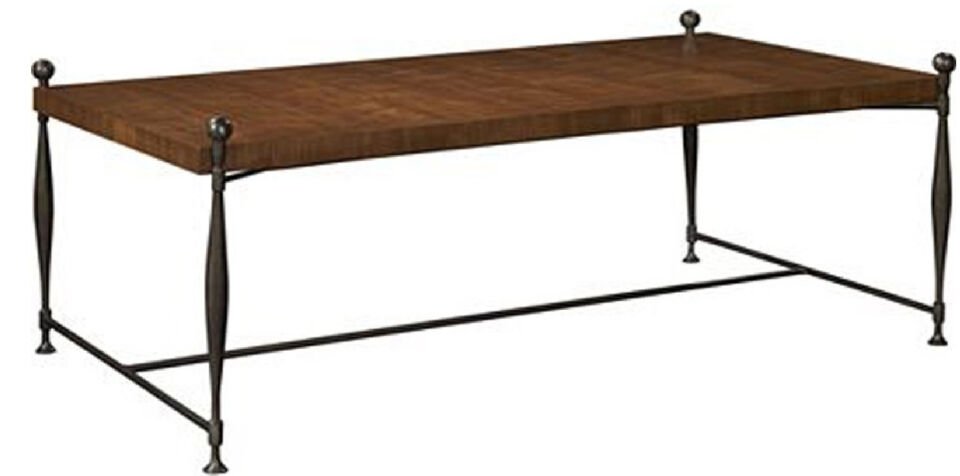 IONIA COFFEE TABLE WITH WOOD TOP