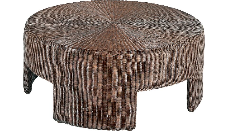 WICKER COCKTAIL TABLE