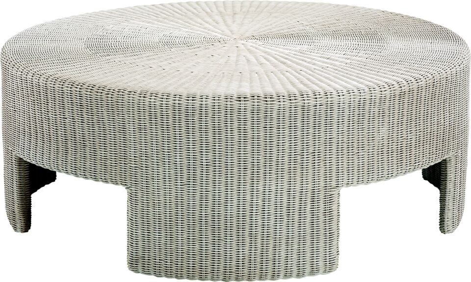 WICKER COCKTAIL TABLE