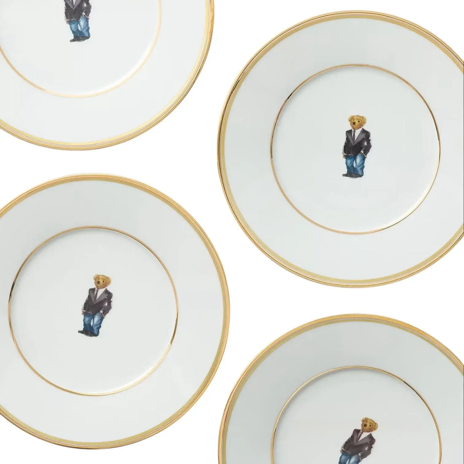WILSHIRE POLO BEAR 4’LÜ TABAK SETİ