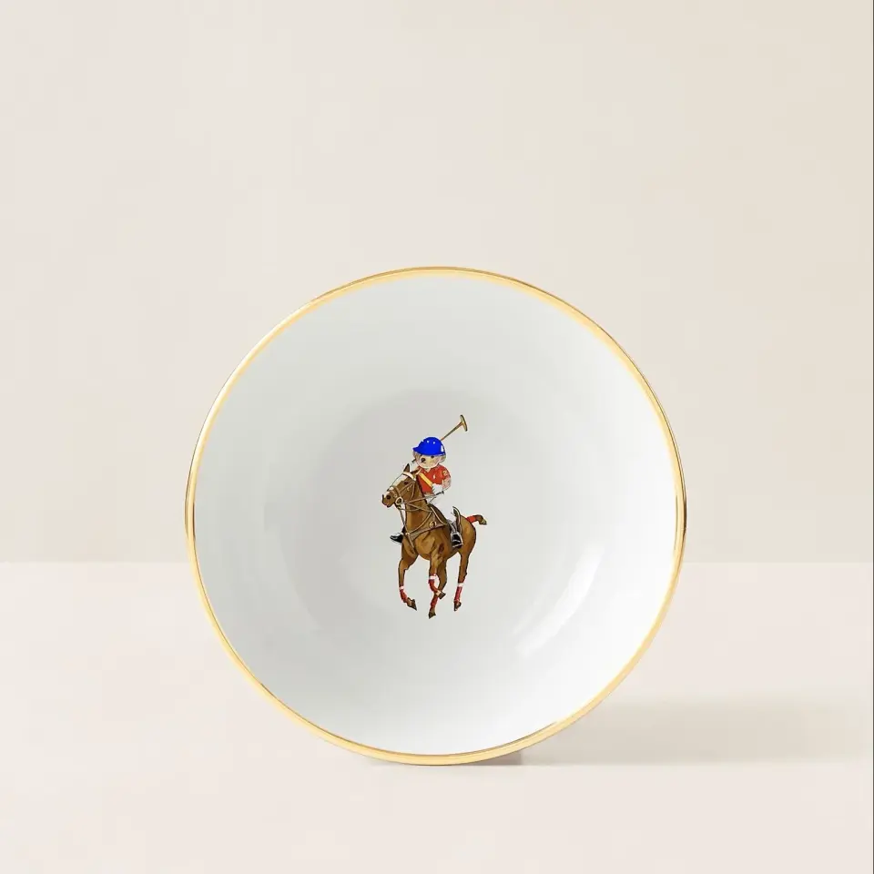 POLO BEAR TABAK VE KASE HEDİYE SETİ
