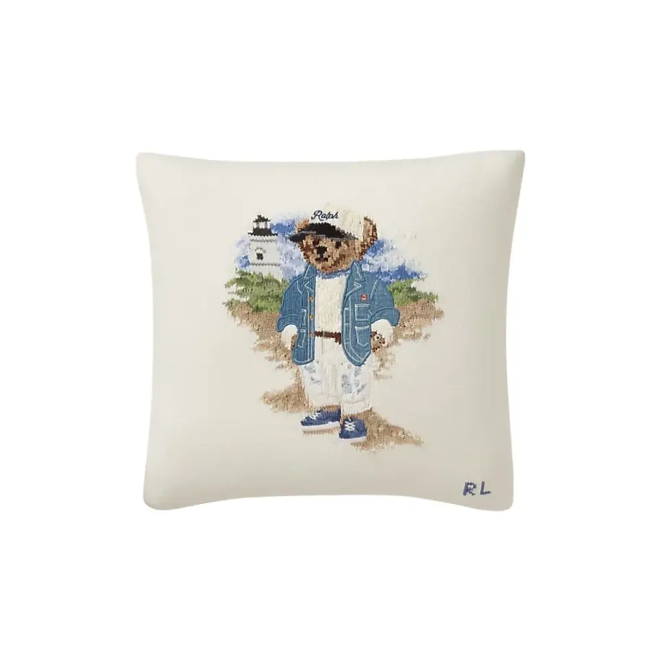 BY THE SEA POLO BEAR DEKORATİF YASTIK
