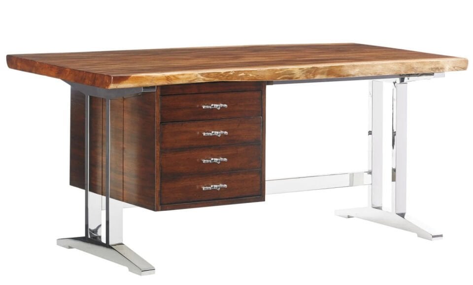 LA COSTA LIVE EDGE WRITING DESK