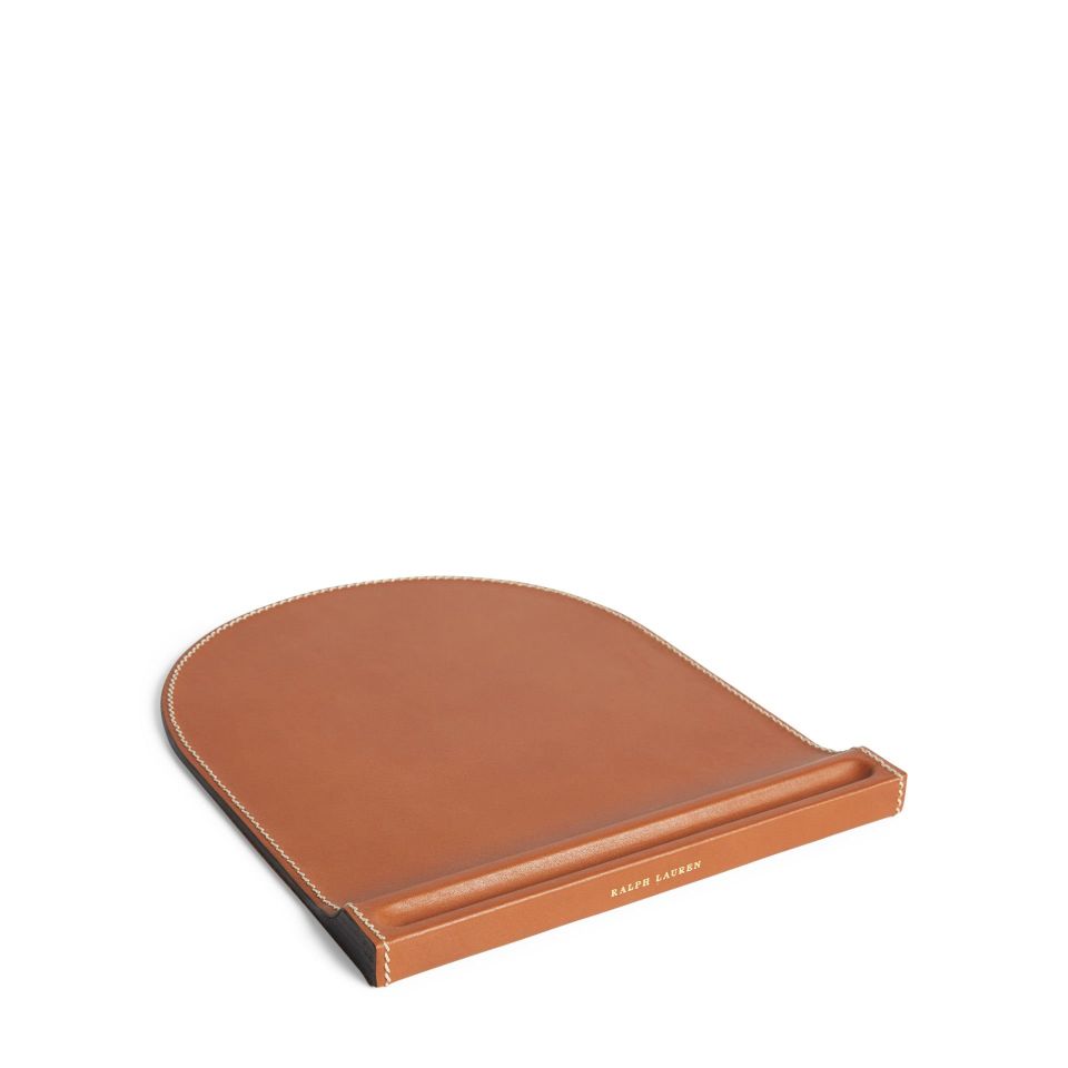 BRENNAN KAHVERENGİ DERİ MOUSE PEDİ