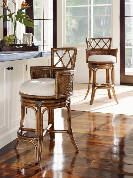 KAMALA BAY SWIVEL BAR STOOL