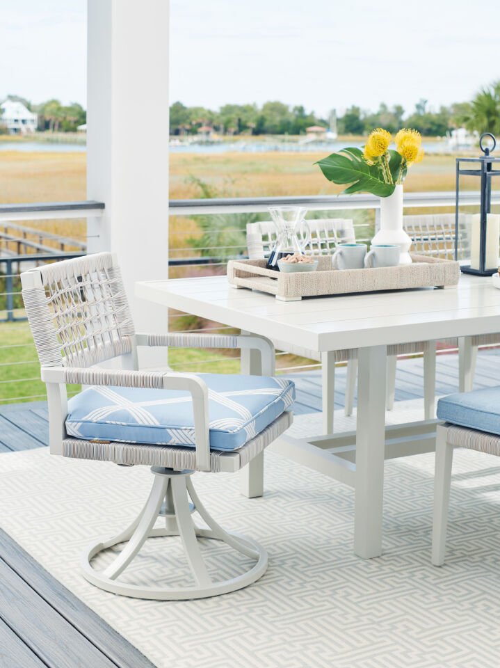 SWIVEL ROCKER DINING CHAIR