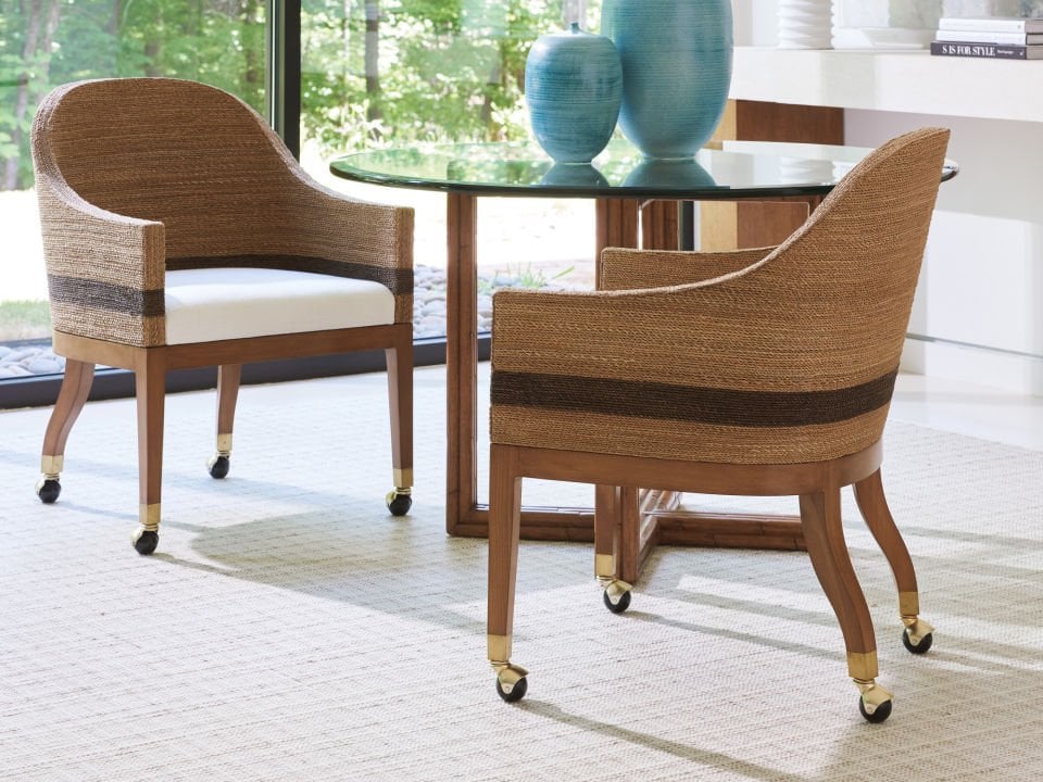 DORIAN WOVEN ARM CHAIR