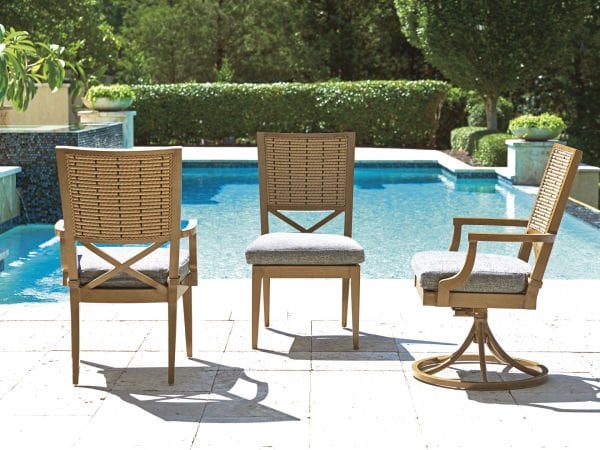 SWIVEL ROCKER DINING CHAIR