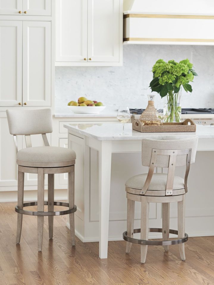 HEMSLEY UPHOLSTERED BAR STOOL
