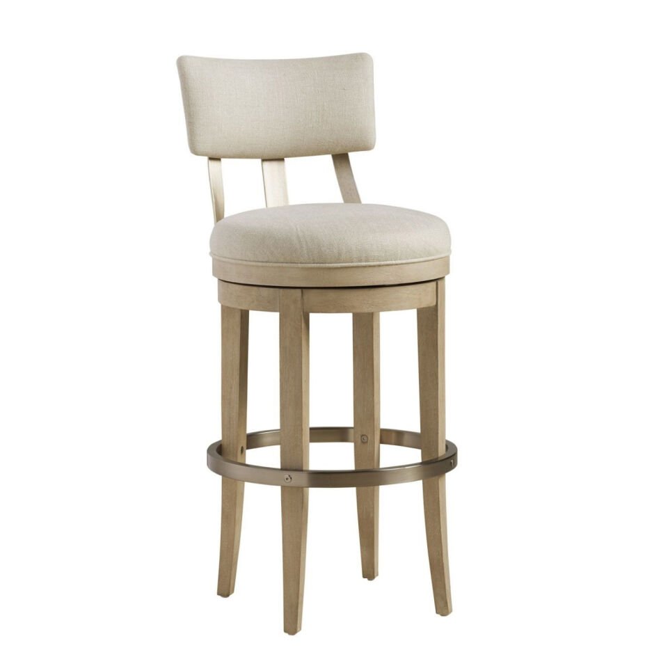 HEMSLEY UPHOLSTERED BAR STOOL