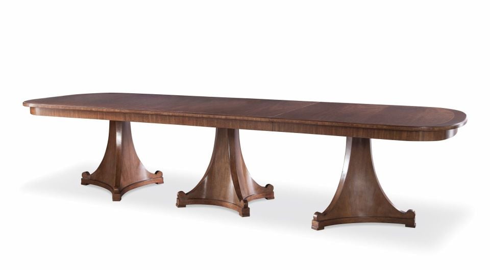 QUAD - PEDESTAL DINING TABLE