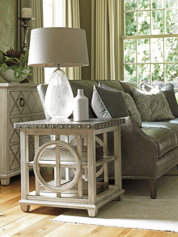 LEWISTON SQUARE LAMP TABLE