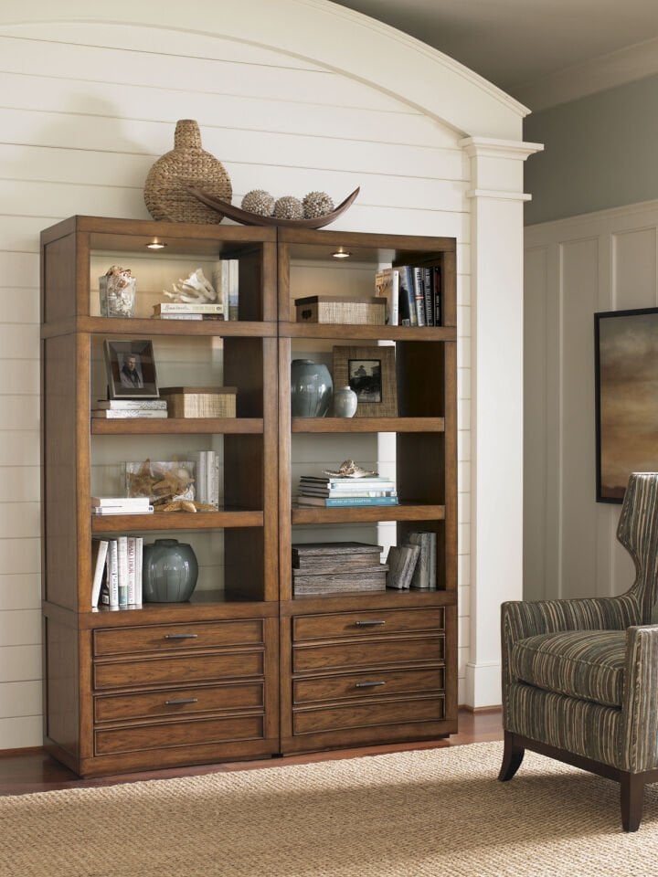 CRYSTAL SANDS BOOKCASE