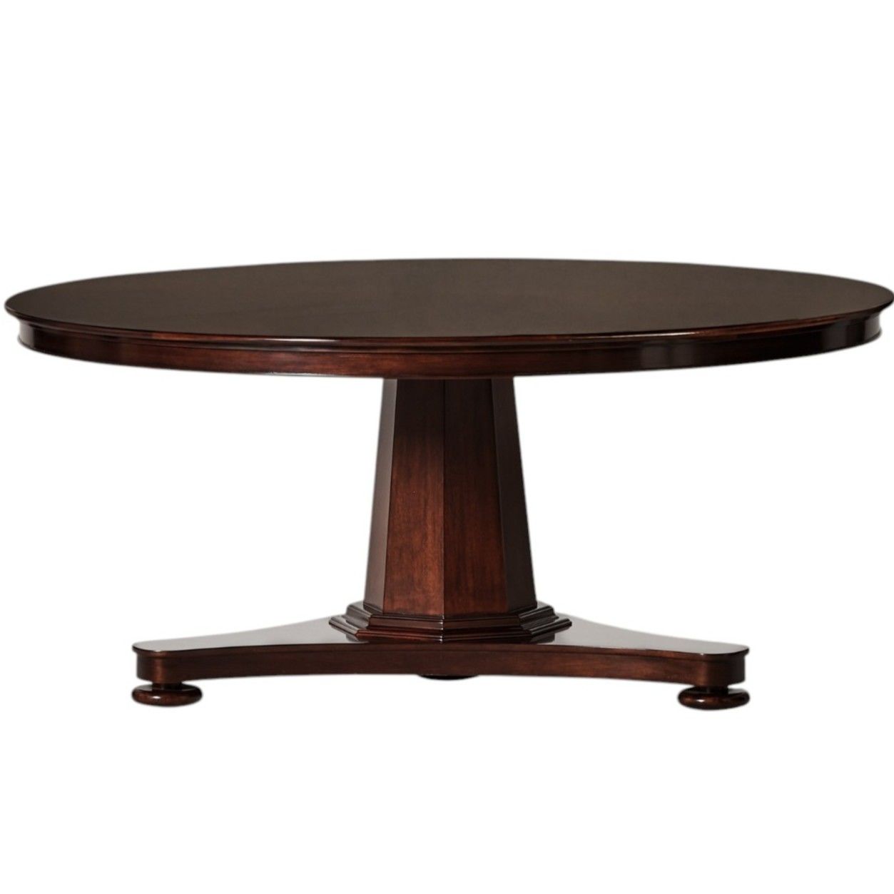 HOFFMAN ROUND MAHOGANY MASA