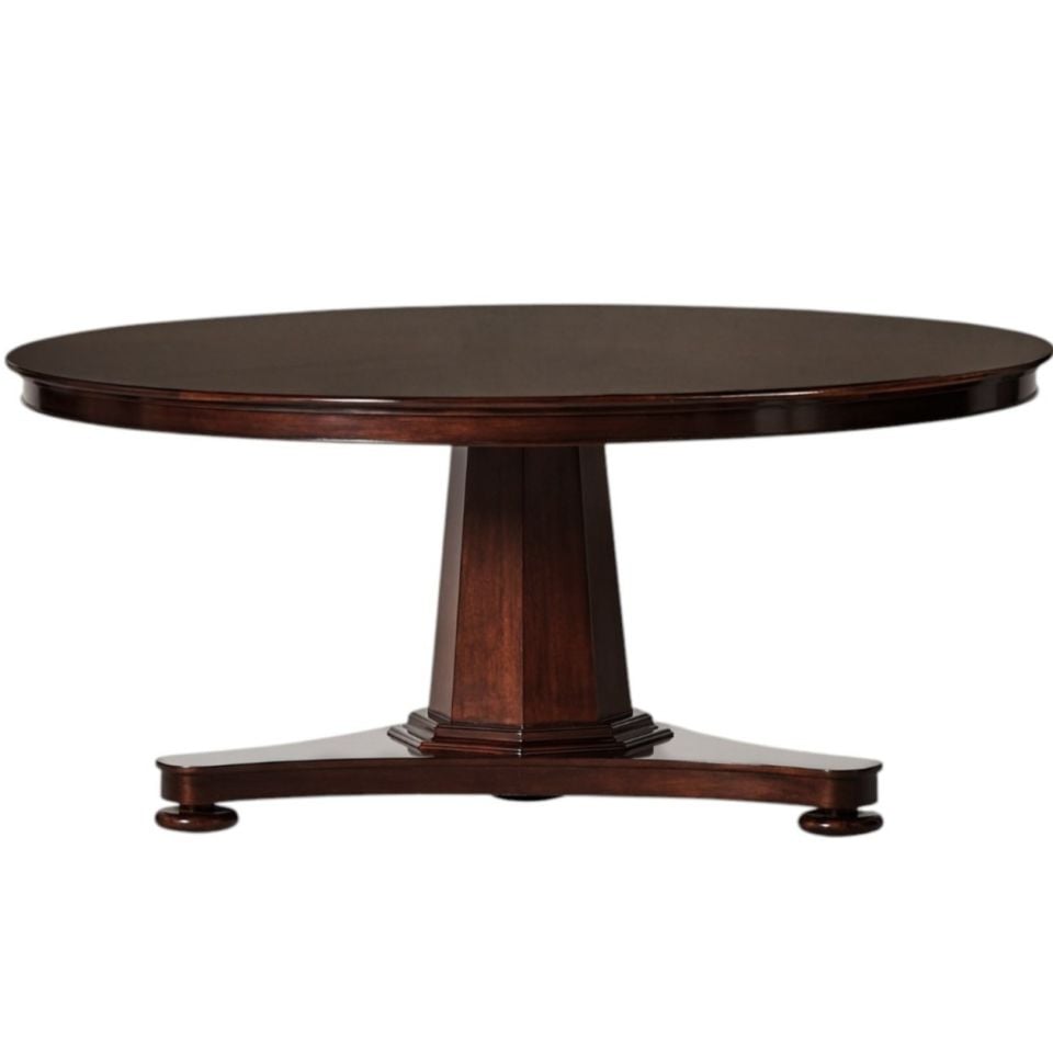 HOFFMAN ROUND MAHOGANY MASA