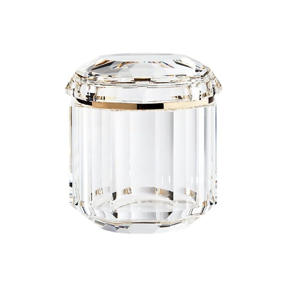 LEIGH CLEAR CRYSTAL JAR