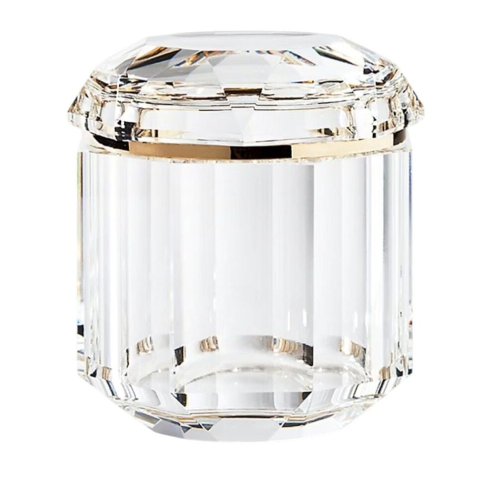 LEIGH CLEAR CRYSTAL JAR