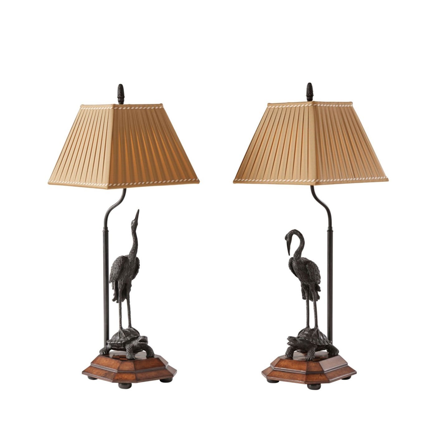 MEIJI CRANES TABLE LAMP