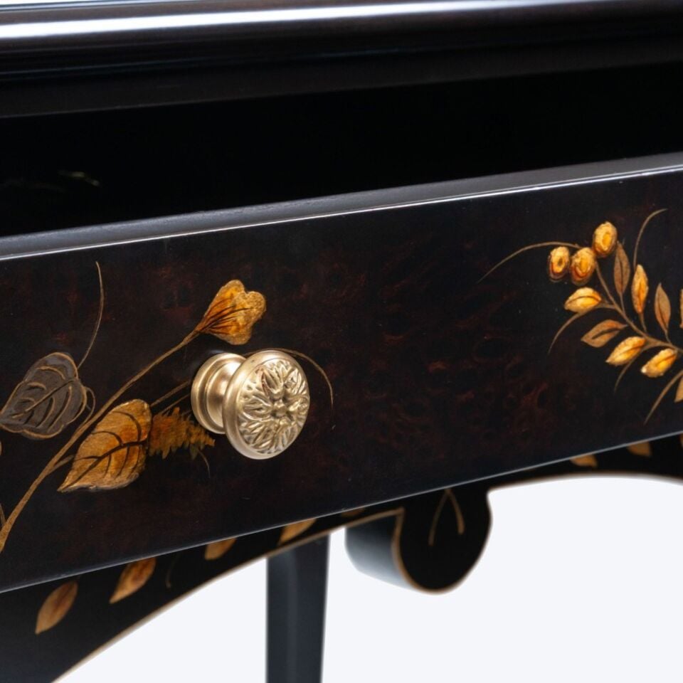 EL BOYAMASI ÇEKMECELİ YAN SEHPA