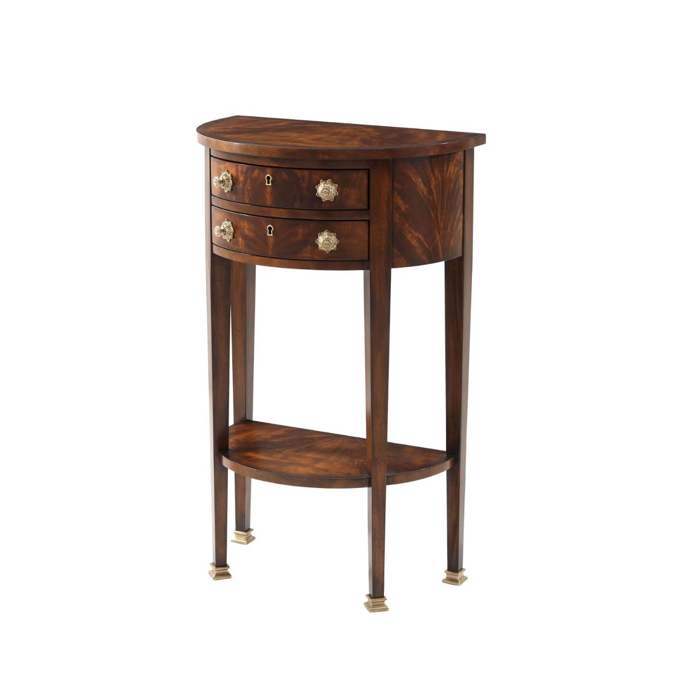 DEMI LUNE ACCENT CONSOLE TABLE