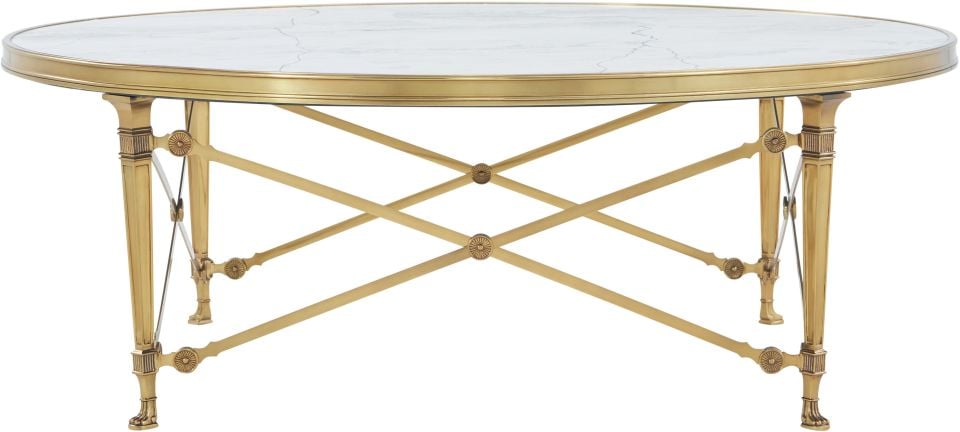 SPENCER LONDON BRASS COCTAIL TABLE