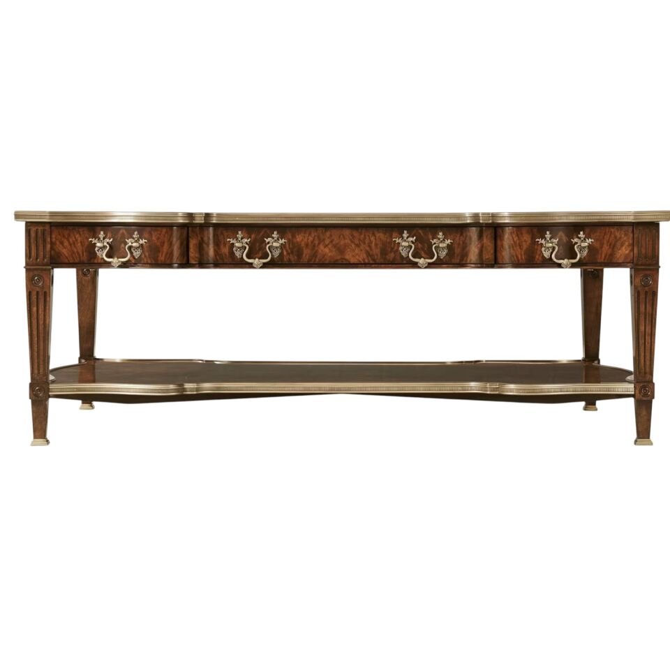 A REGAL COCKTAIL TABLE