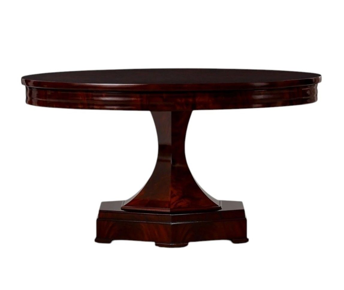 MOORE CENTER HALL MARBLE TABLE