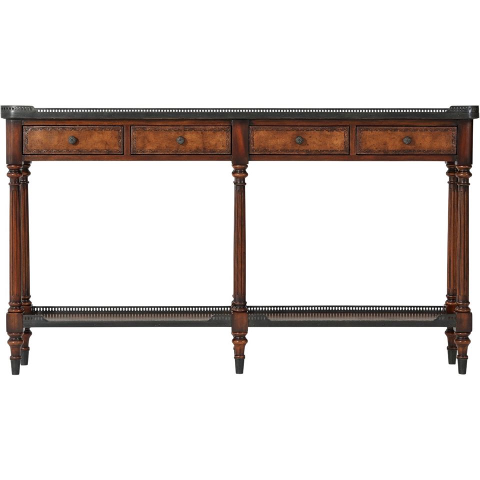 THE LOUIS DERİ KONSOL MASASI